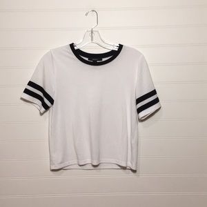 Black and white shirt